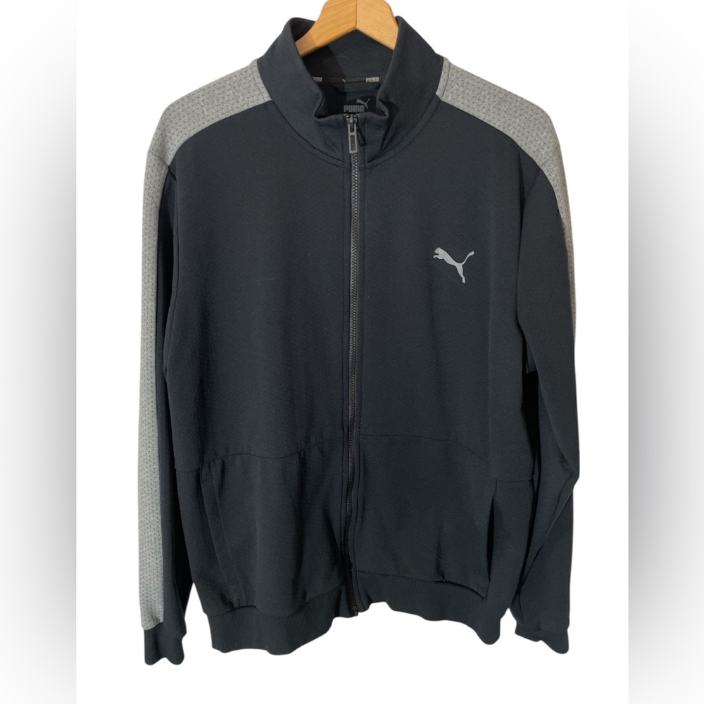 B5- Men’s Large PUMA Full Zip Sweater w/Pockets